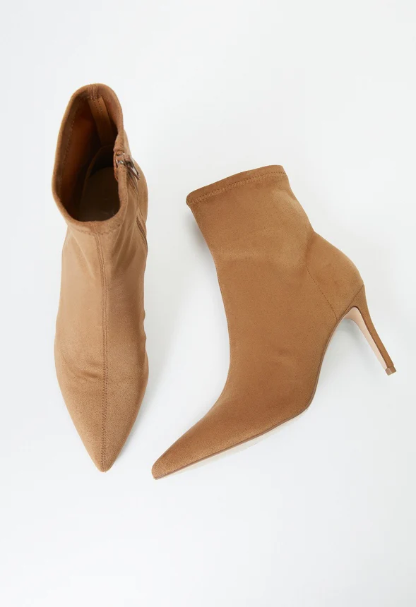 Khloy Stretch Stiletto Bootie - Image 6