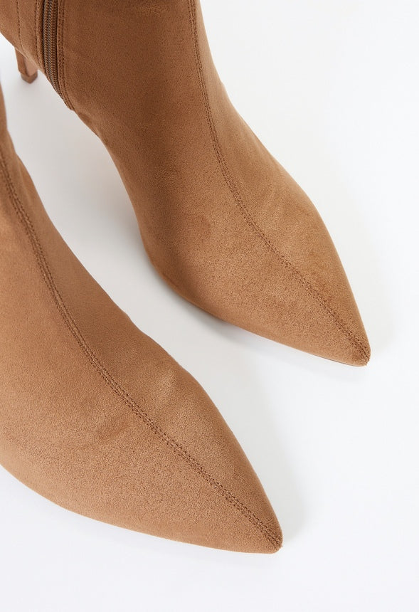 Khloy Stretch Stiletto Bootie - Image 7