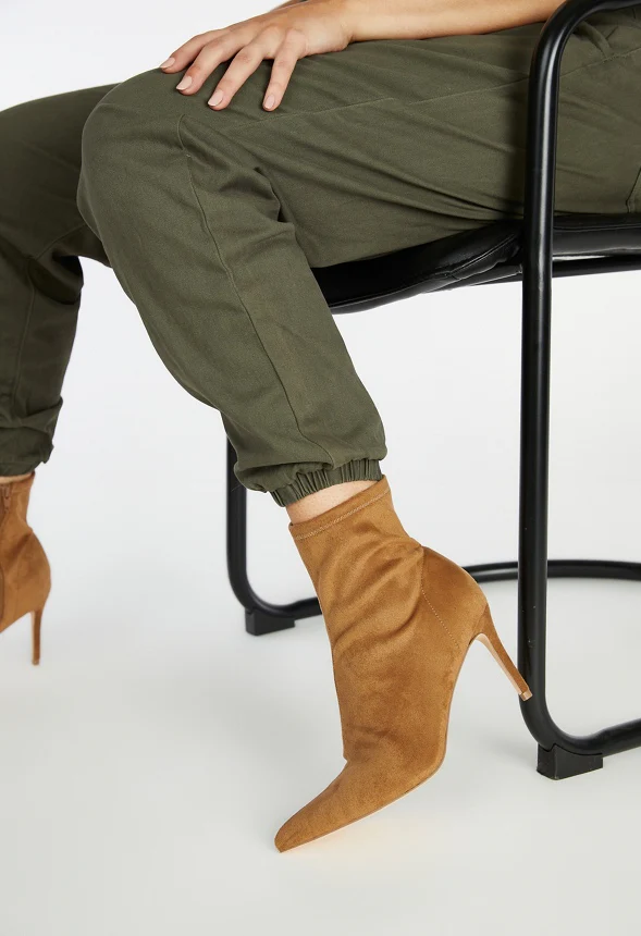 Khloy Stretch Stiletto Bootie - Image 8
