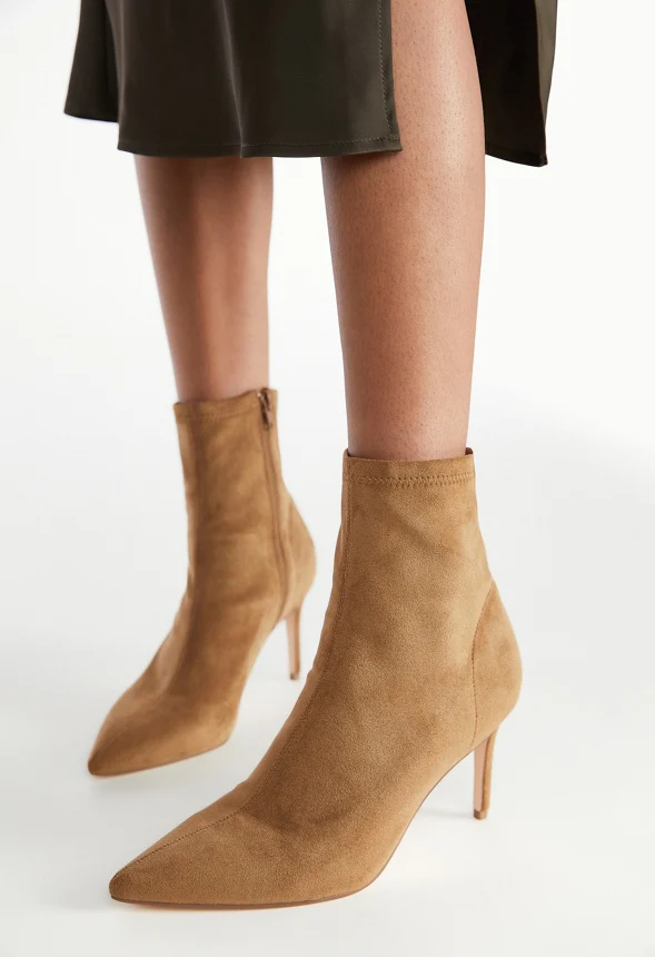 Khloy Stretch Stiletto Bootie - Image 9