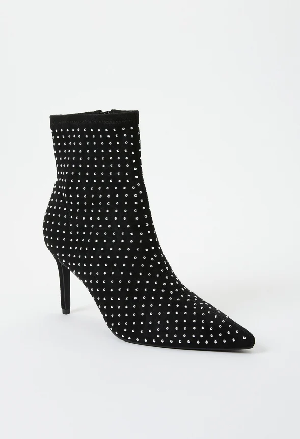 Khloy Stretch Stiletto Bootie - Image 3