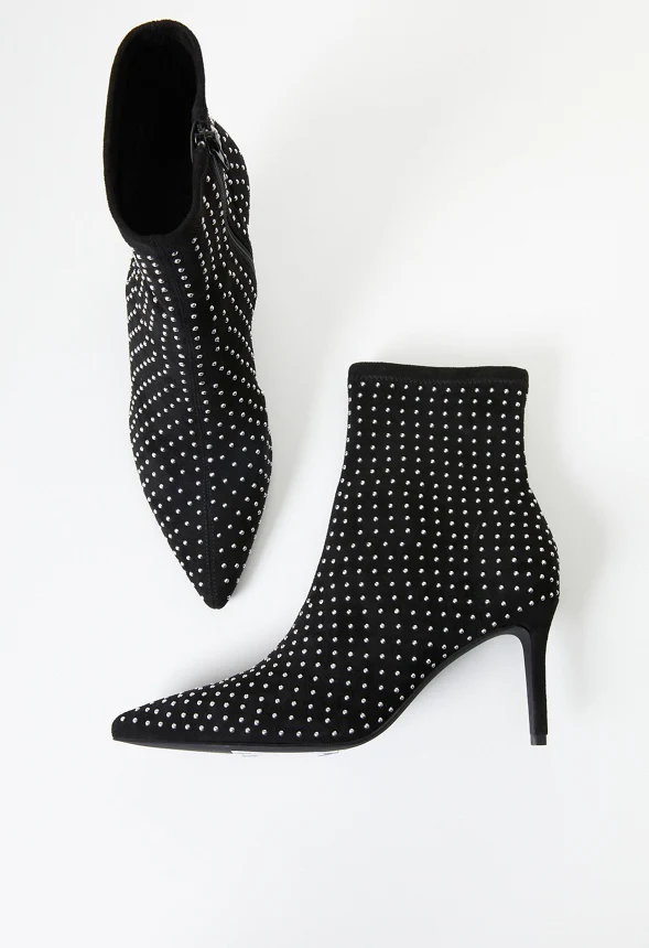 Khloy Stretch Stiletto Bootie - Image 6