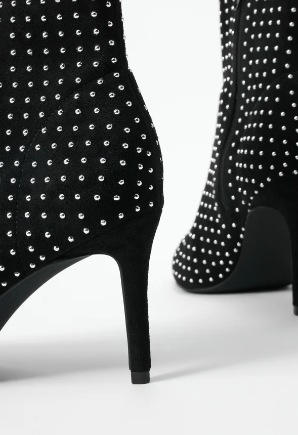 Khloy Stretch Stiletto Bootie - Image 7