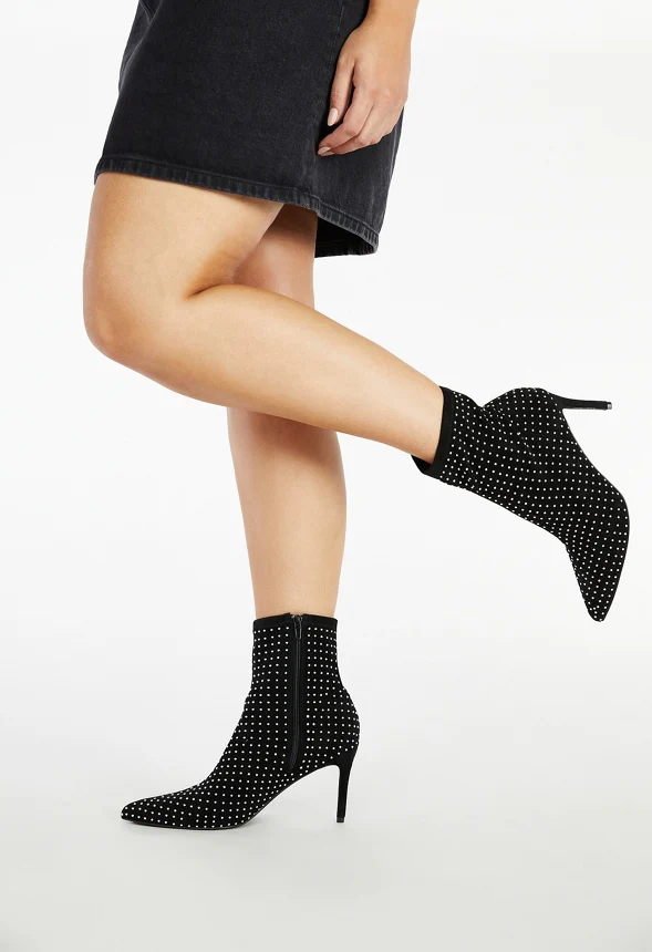 Khloy Stretch Stiletto Bootie - Image 8
