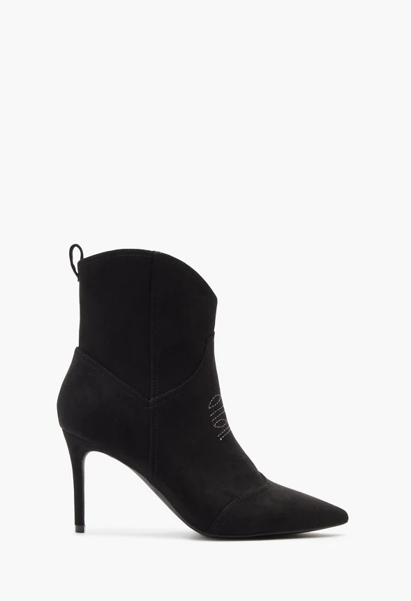 Khloy Western Stiletto Bootie - Image 2