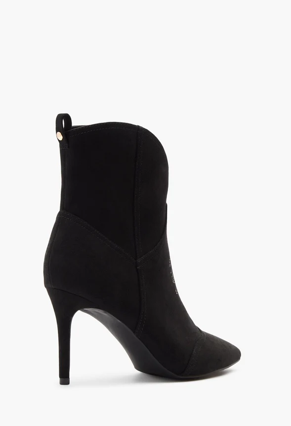 Khloy Western Stiletto Bootie - Image 3