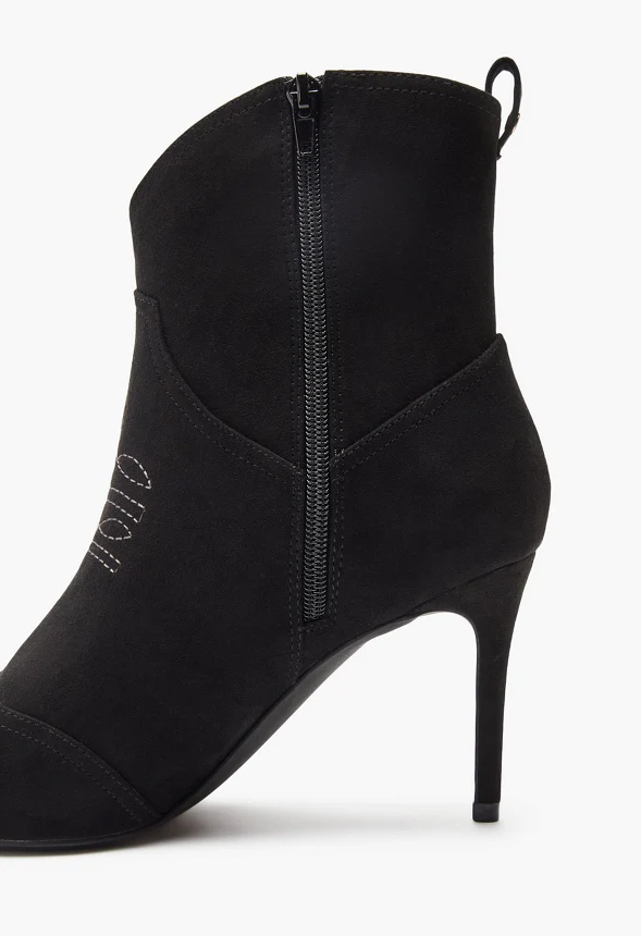 Khloy Western Stiletto Bootie - Image 4