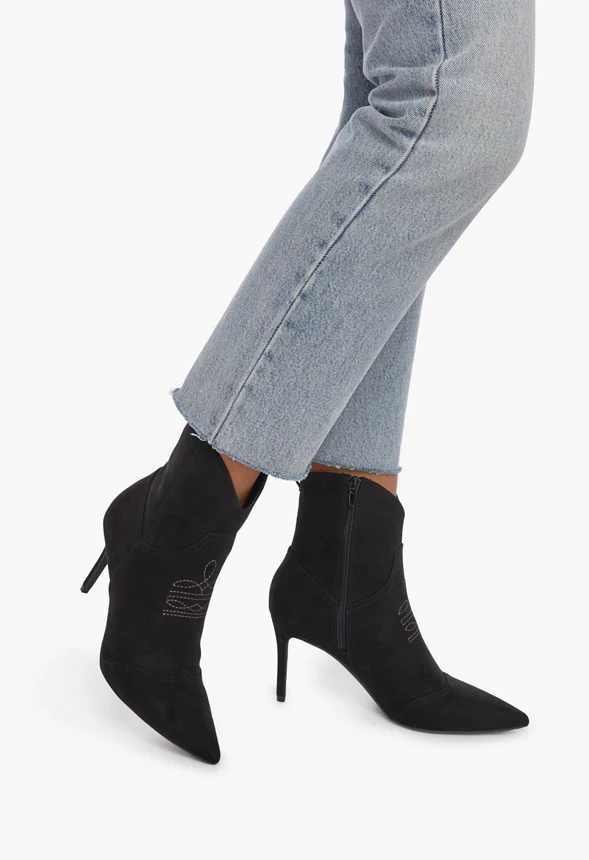 Khloy Western Stiletto Bootie - Image 6