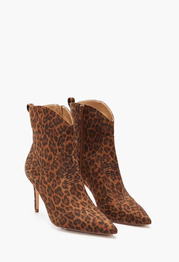 Khloy Western Stiletto Bootie - Image 2