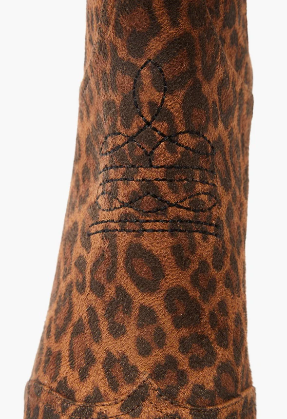 Khloy Western Stiletto Bootie - Image 4