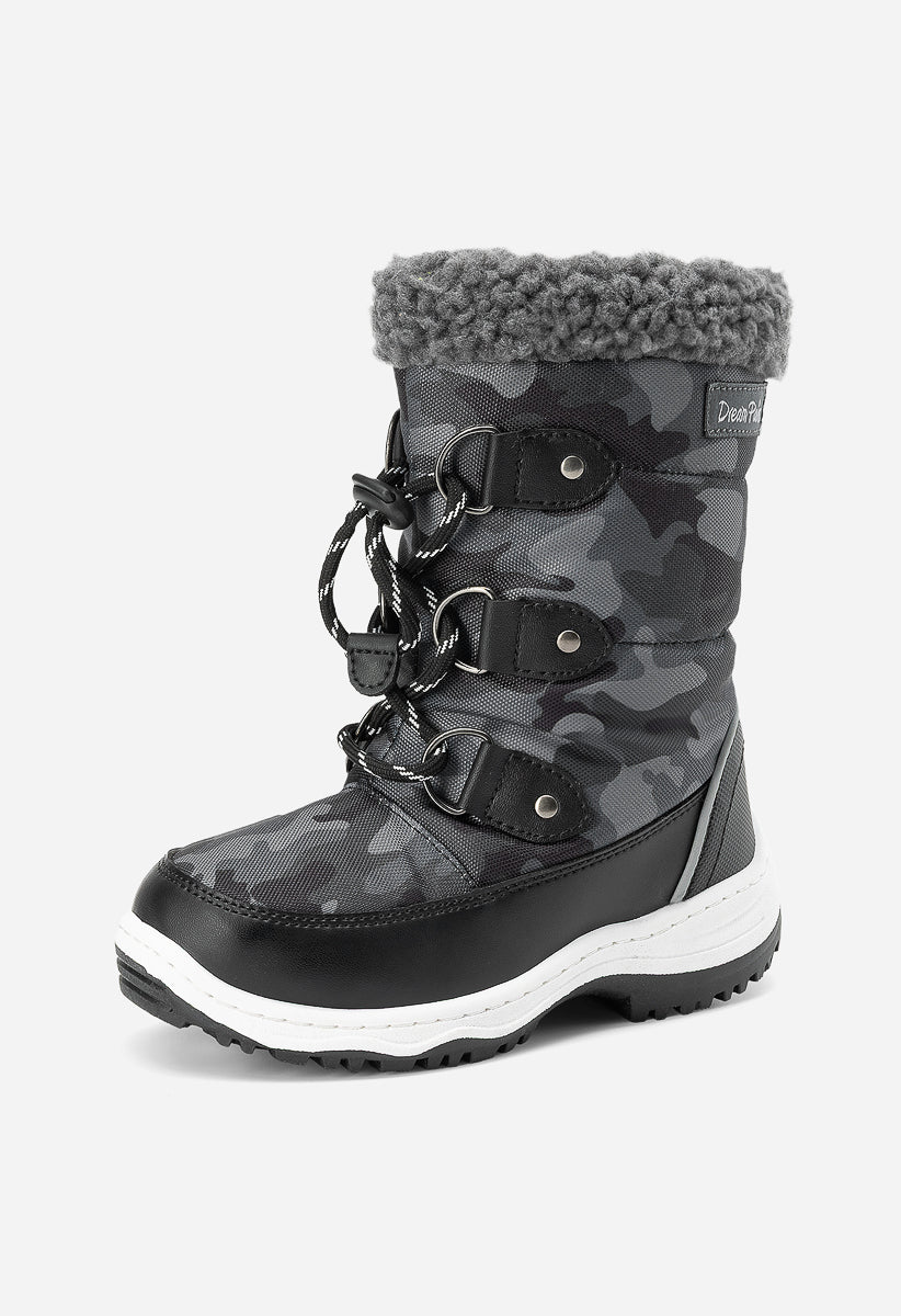 Kids Easy to Wear Snow Boots - Image 2