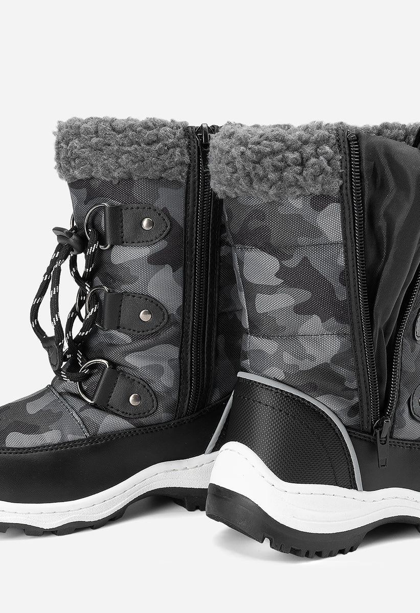 Kids Easy to Wear Snow Boots - Image 6