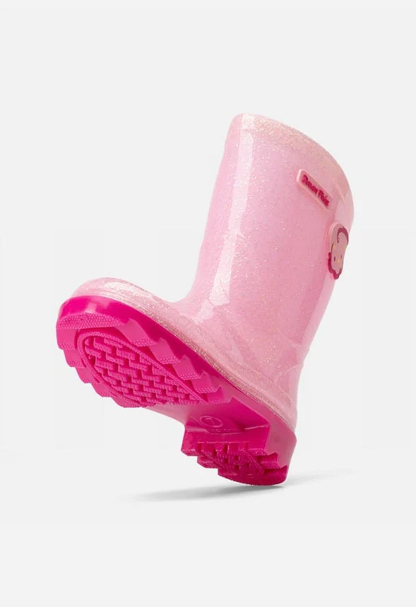 Kids Glitter PVC Rain Boots - Image 3