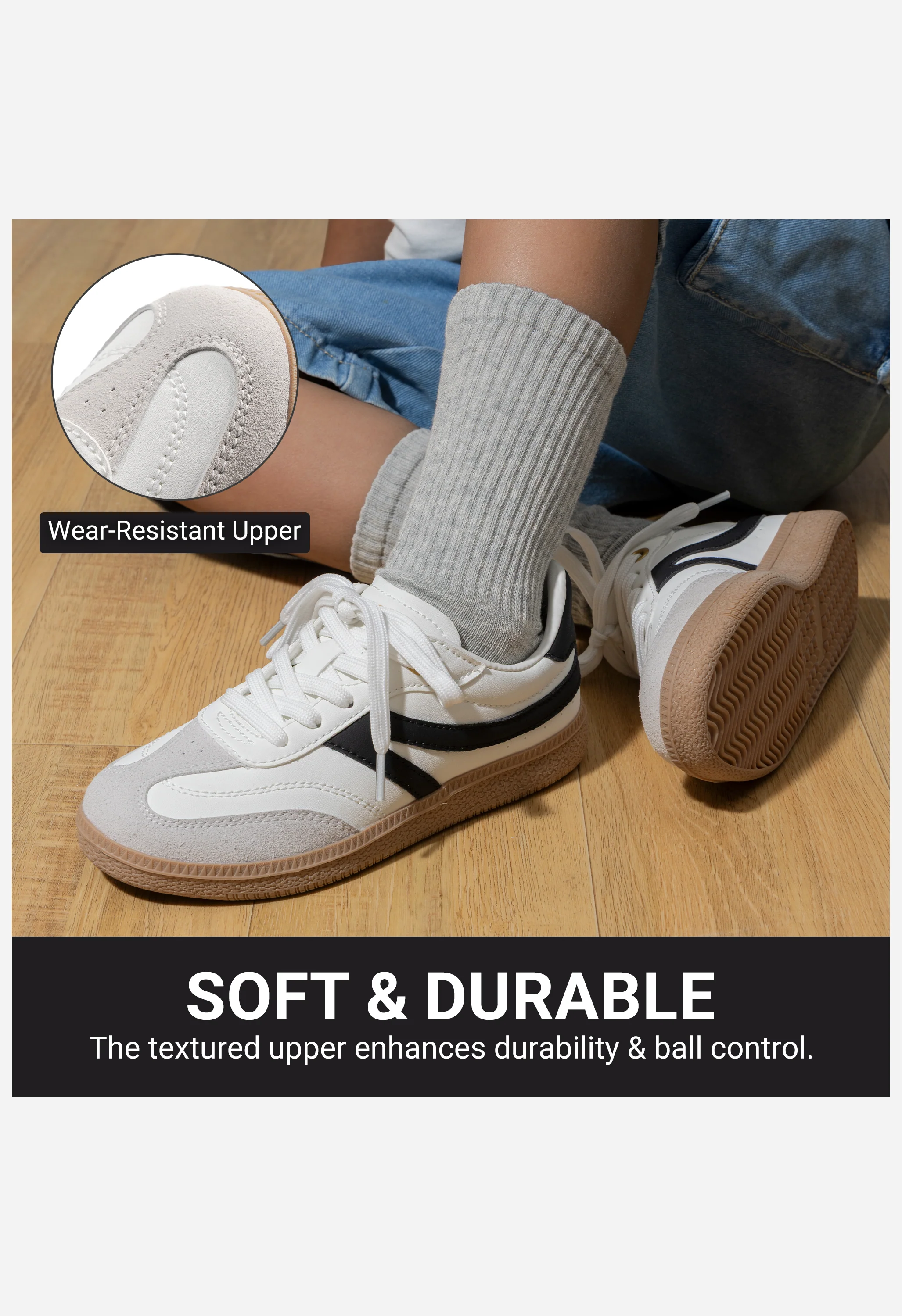 Kids' Indoor & Training Athletic Sneakers - Image 4