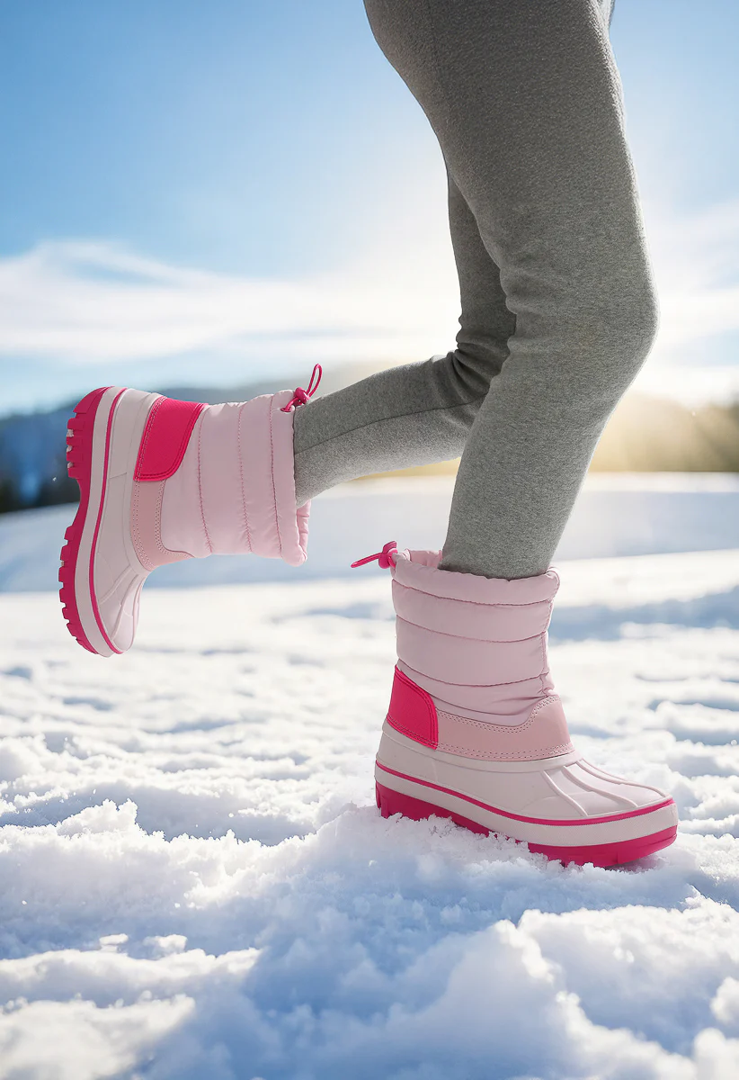 Kids' Slip-On Water-Resistant Duck Boots - Image 2