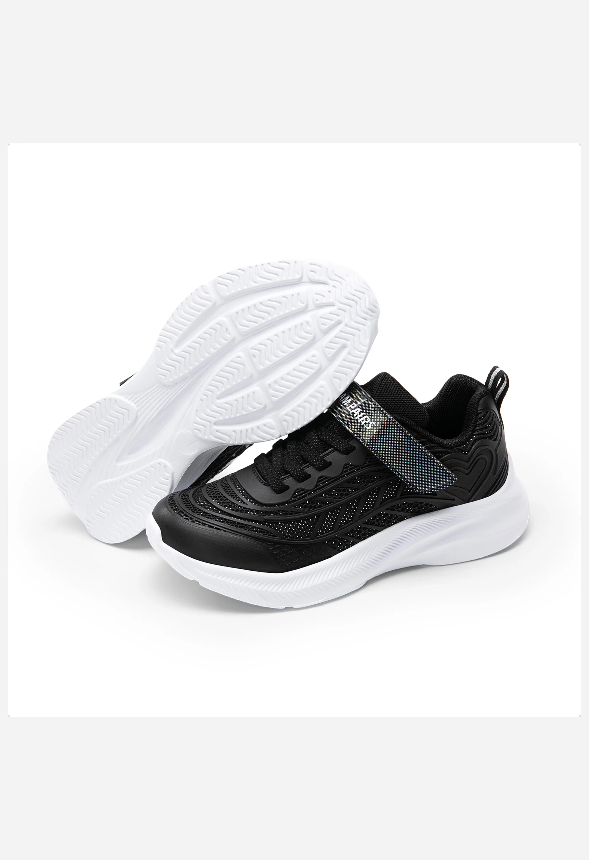 Kids' Sparkle Lightweight Athletic Sneakers - Image 5