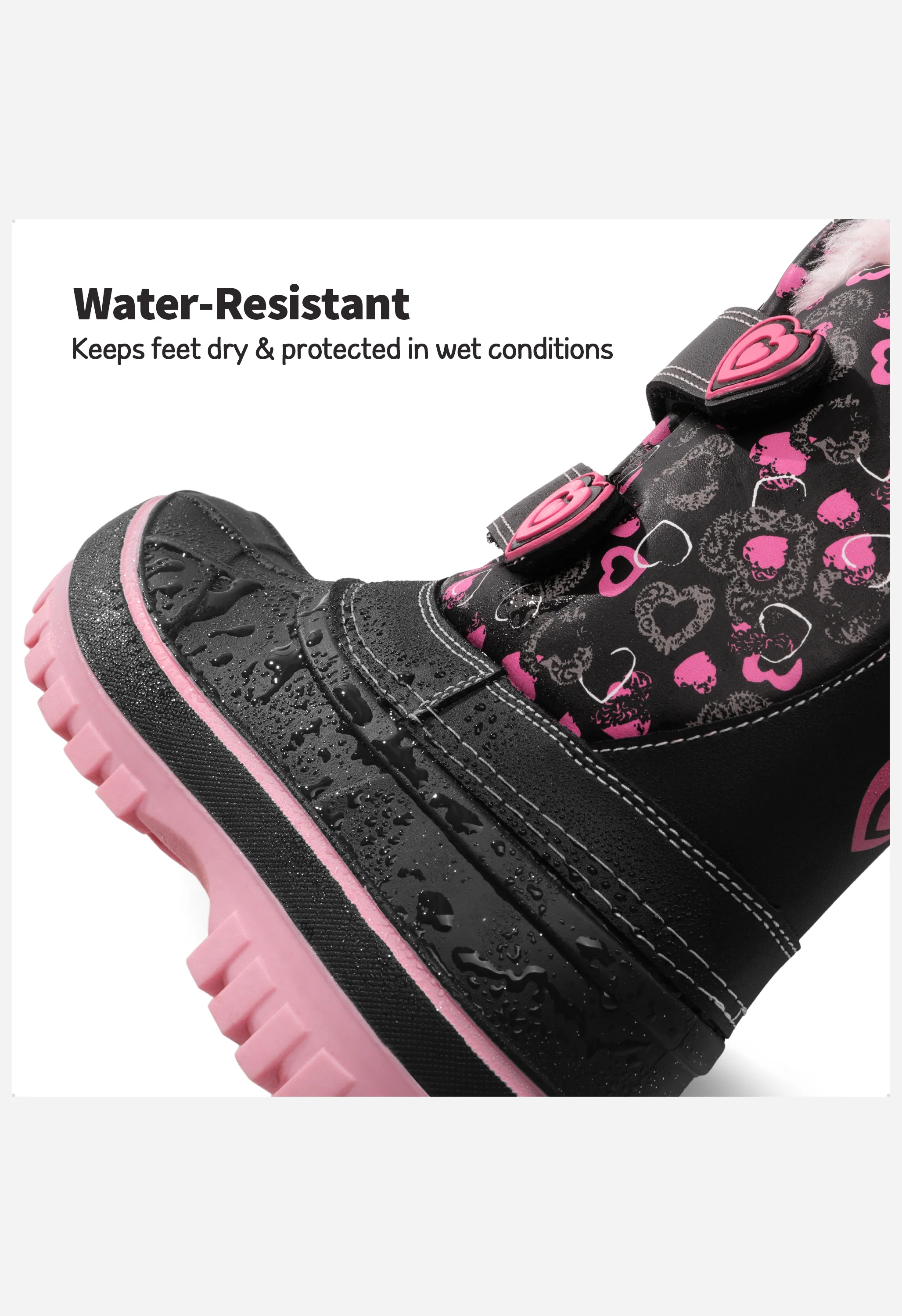 Kids' Water-Resistant Winter Snow Boots - Image 5