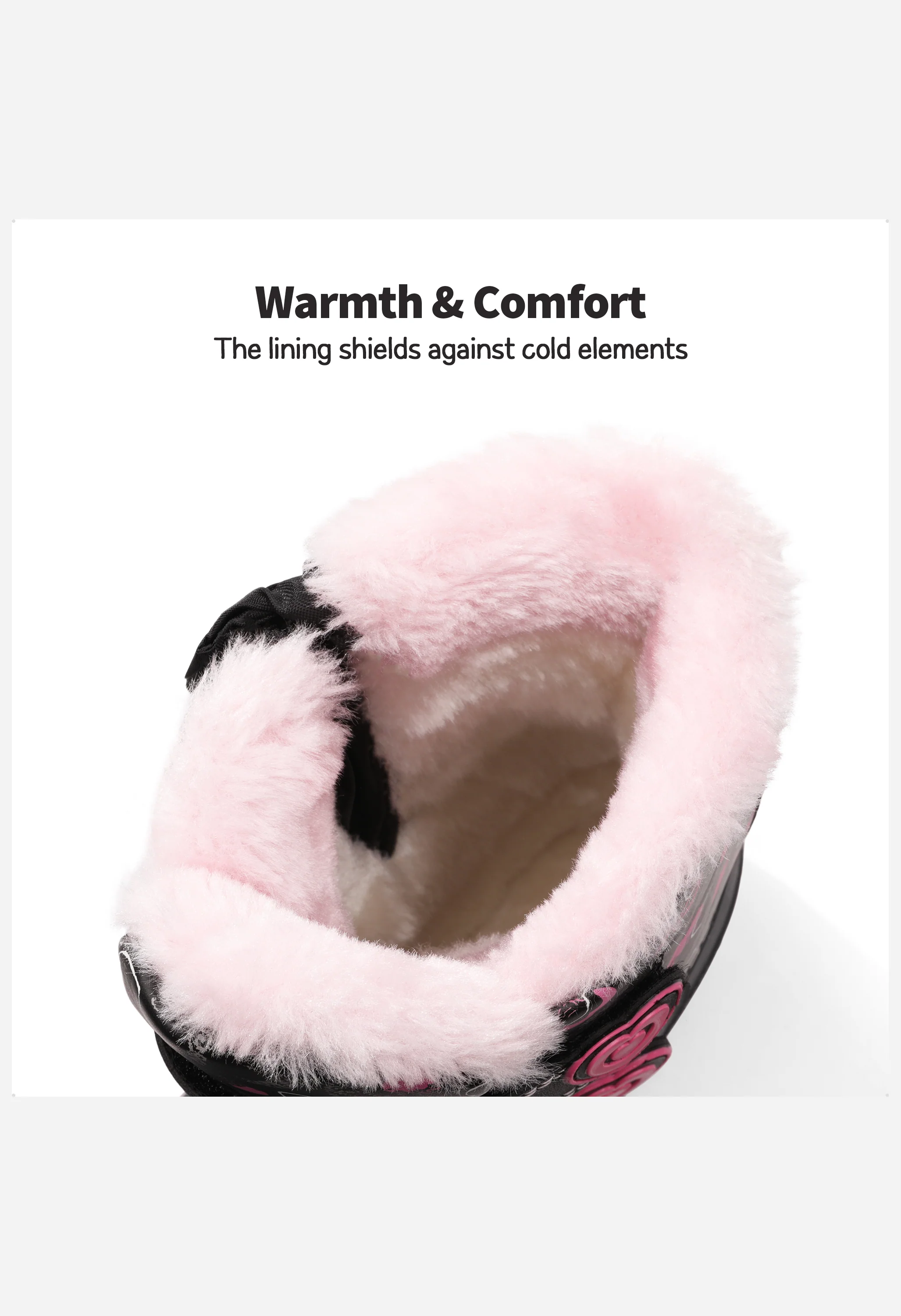 Kids' Water-Resistant Winter Snow Boots - Image 6