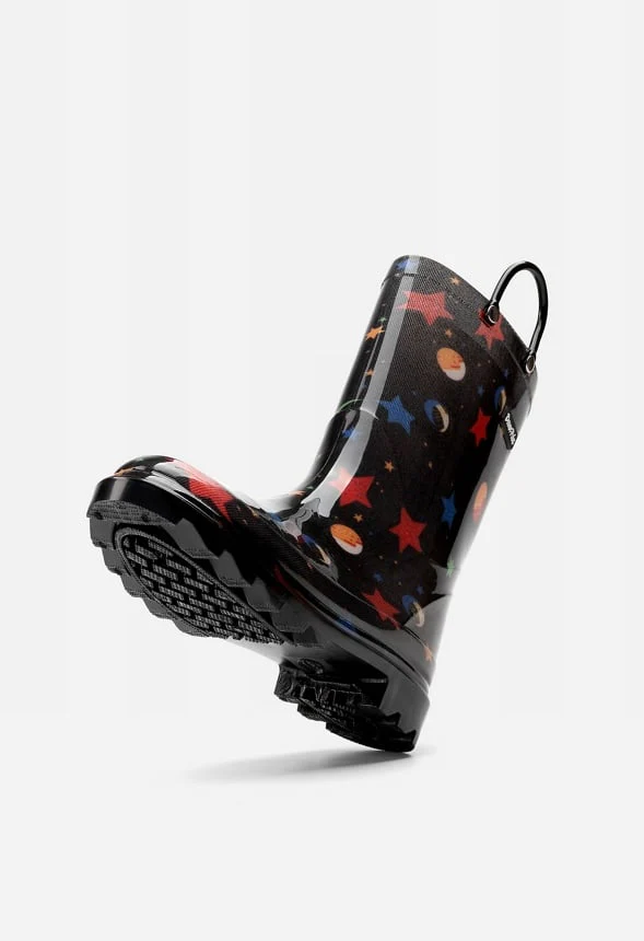 Kids Waterproof Lightweight Pull On Rain Boots - Image 4