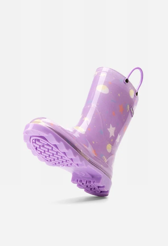 Kids Waterproof Lightweight Pull On Rain Boots - Image 4