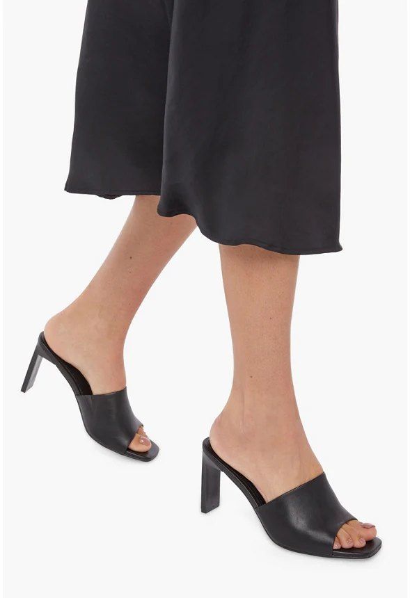 Kieran Mule Heeled Sandal - Image 5