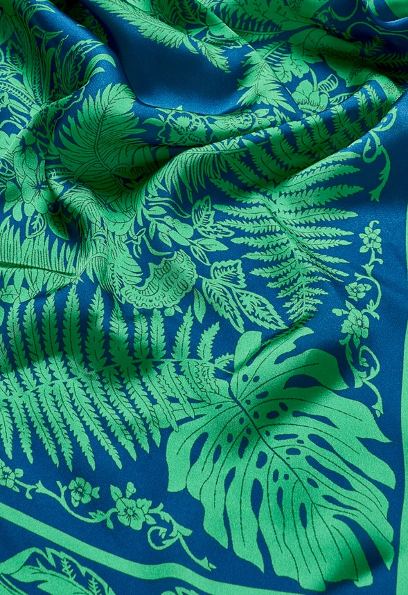 Kim Silk Like Paisley Scarf - Image 3