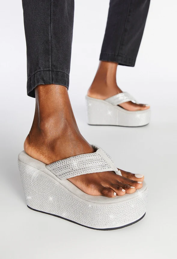 Kimora Platform Wedge Sandal - Image 2