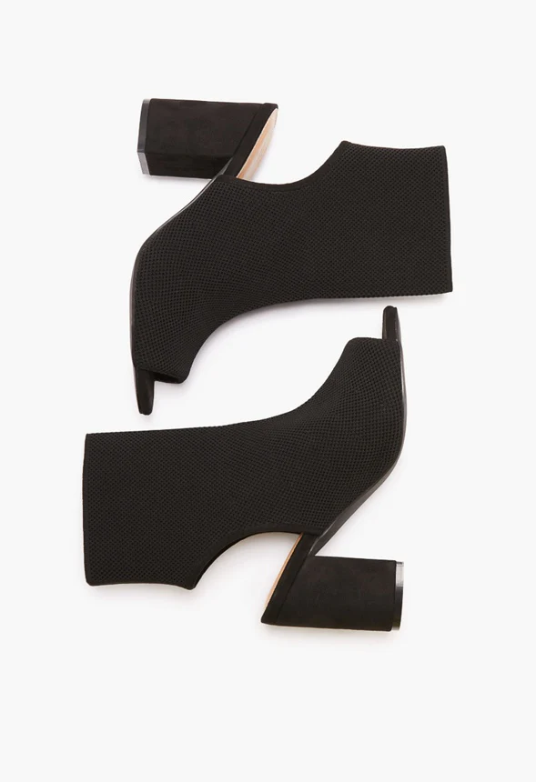 Kitty Cutout Heeled Bootie - Image 5