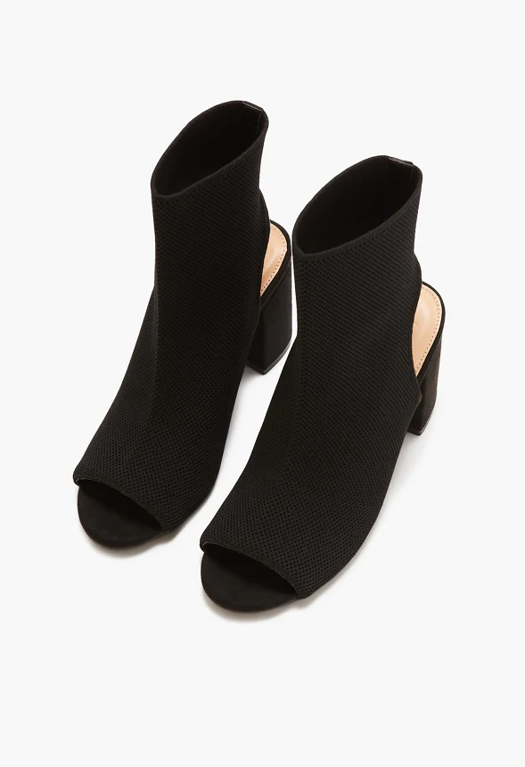 Kitty Cutout Heeled Bootie - Image 6