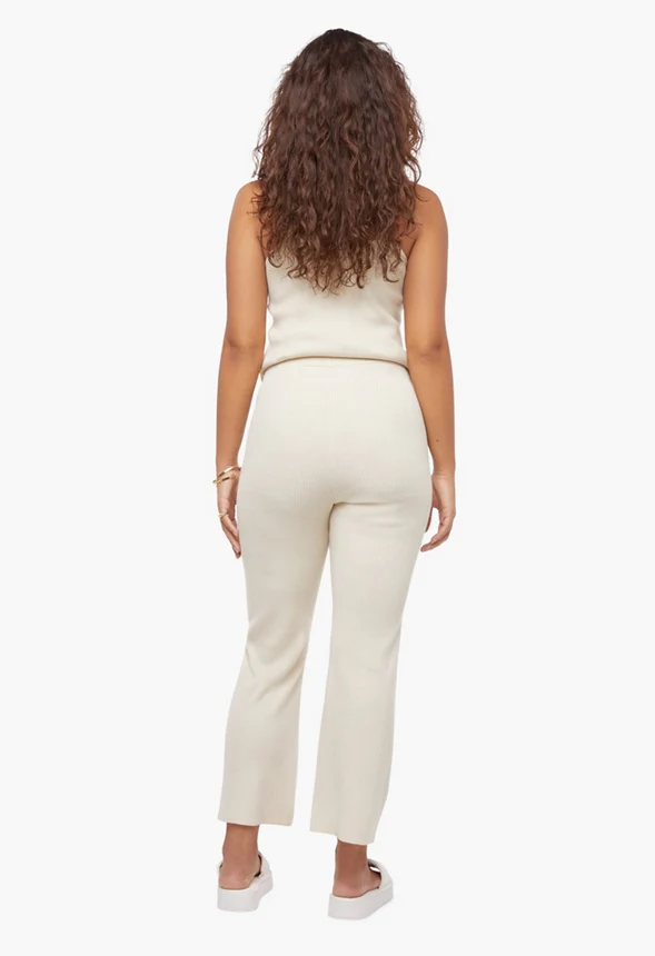 Knit Straight Pants - Image 3