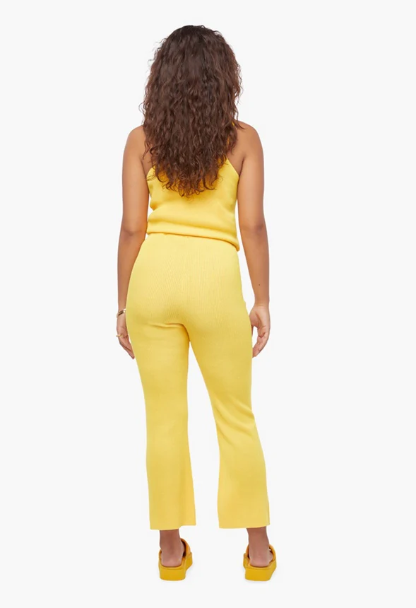 Knit Straight Pants - Image 3