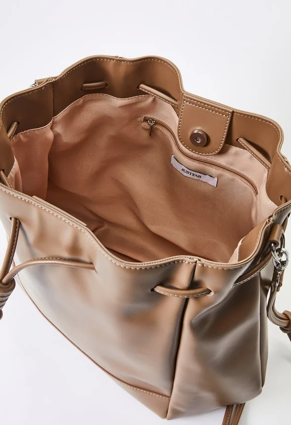 Knotted Drawstring Bookbag - Image 6