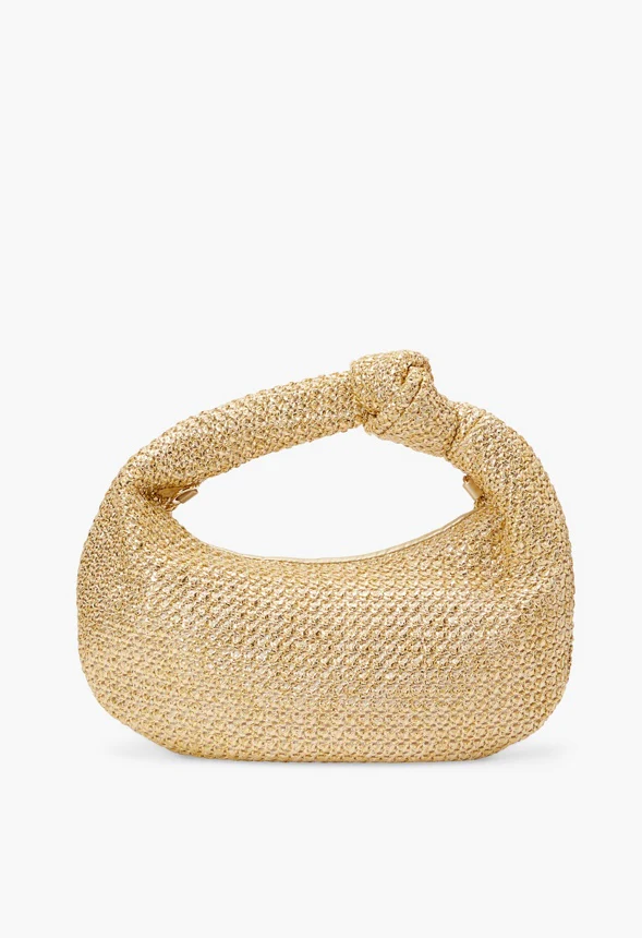 Knotted Woven Zippered Crossbody - Image 2