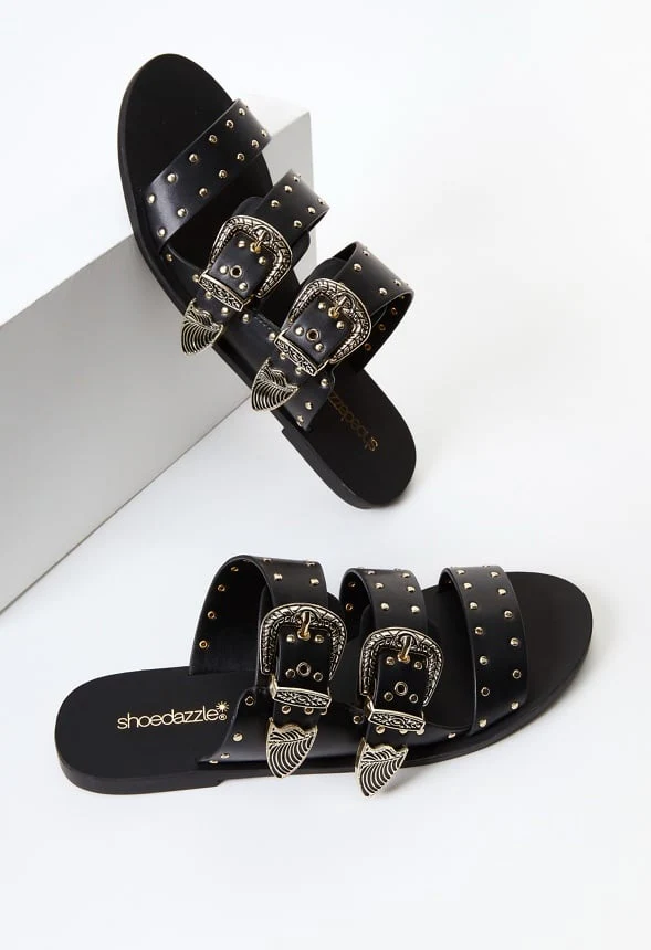 Kyra Flat Slide Sandal - Image 2