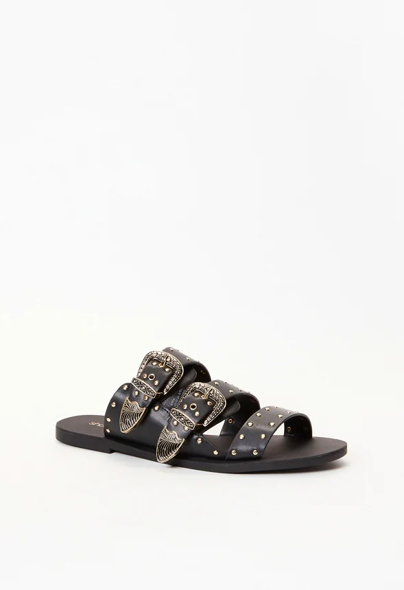 Kyra Flat Slide Sandal - Image 3