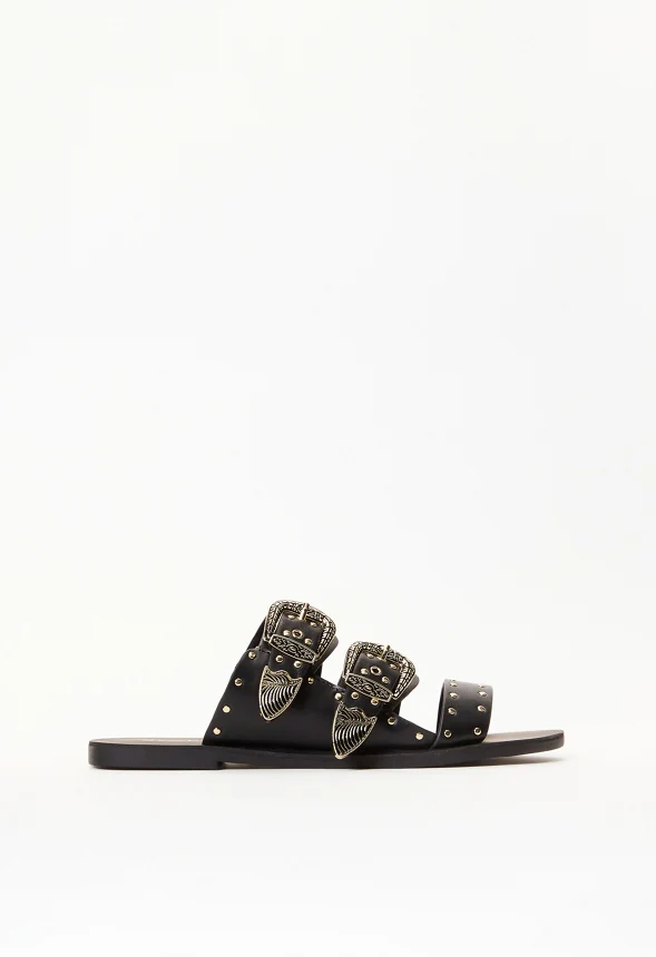 Kyra Flat Slide Sandal - Image 4