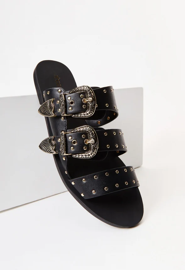 Kyra Flat Slide Sandal - Image 7