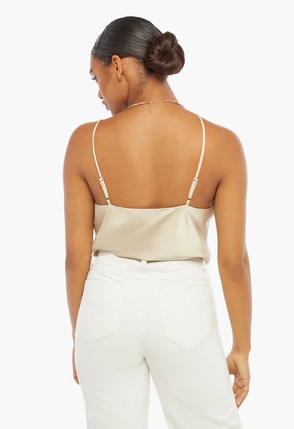 Lace Trim Cami Top - Image 2