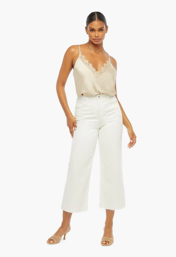 Lace Trim Cami Top - Image 4