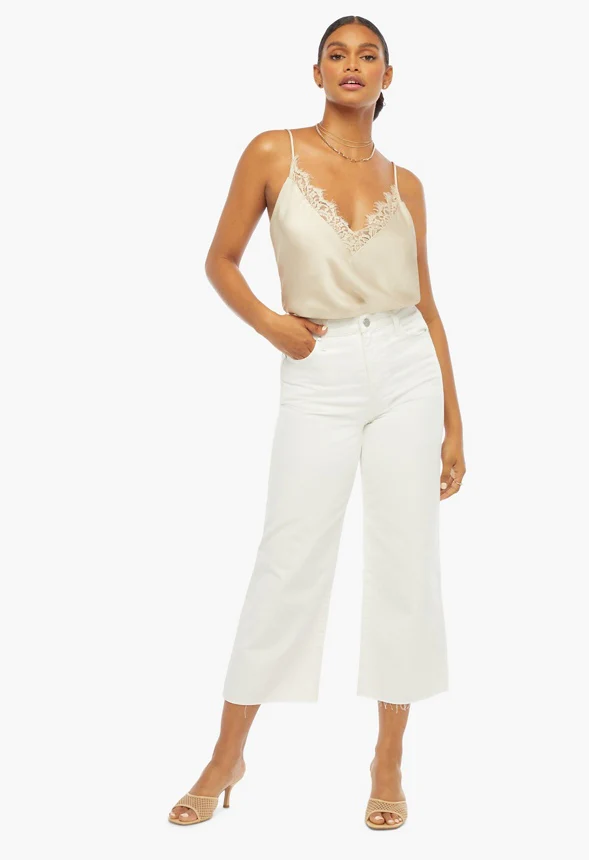 Lace Trim Cami Top - Image 5