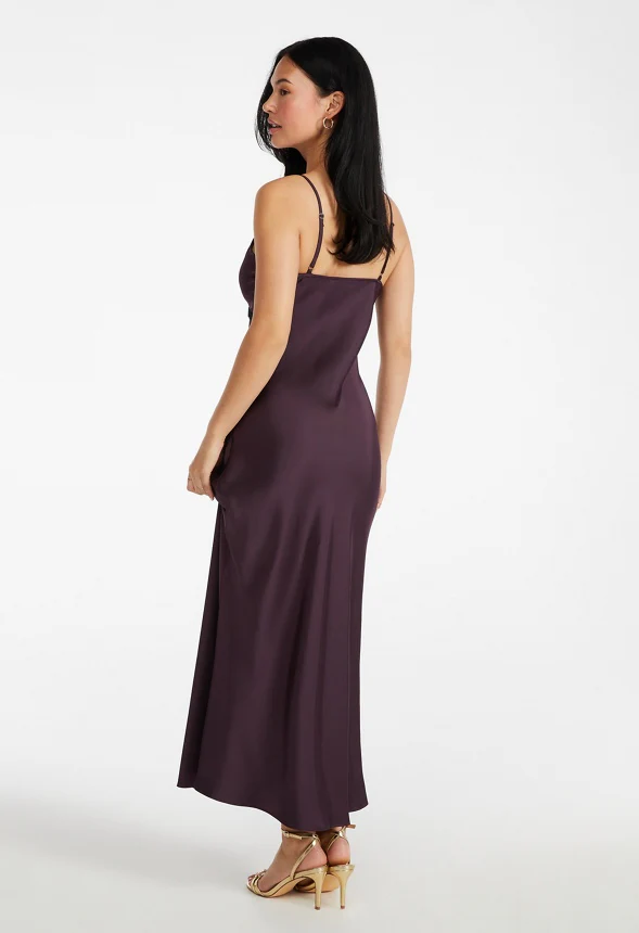 Lace Trim Maxi Slip Dress - Image 2