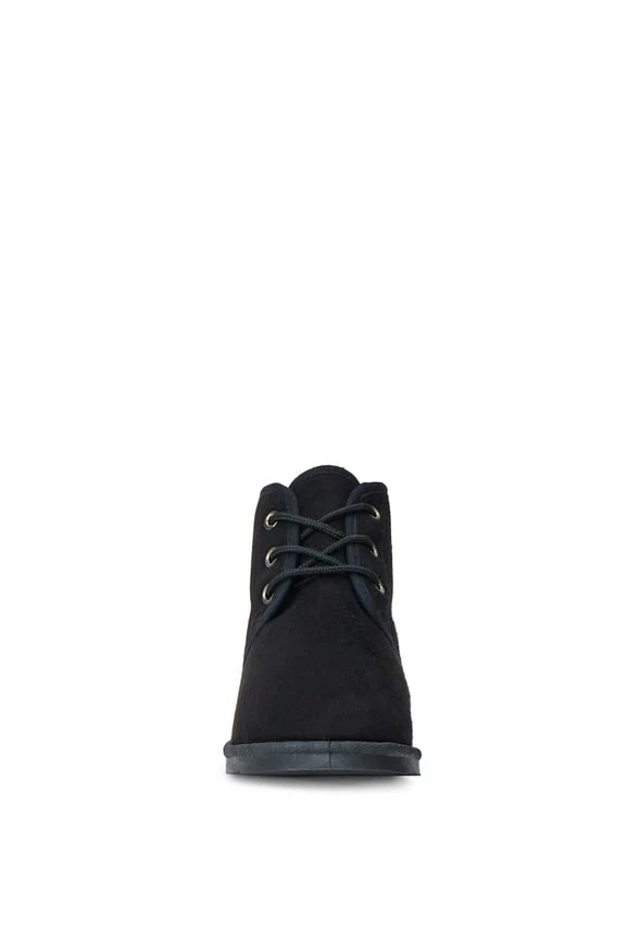 Lace Up Fuzzy Boot - Image 4