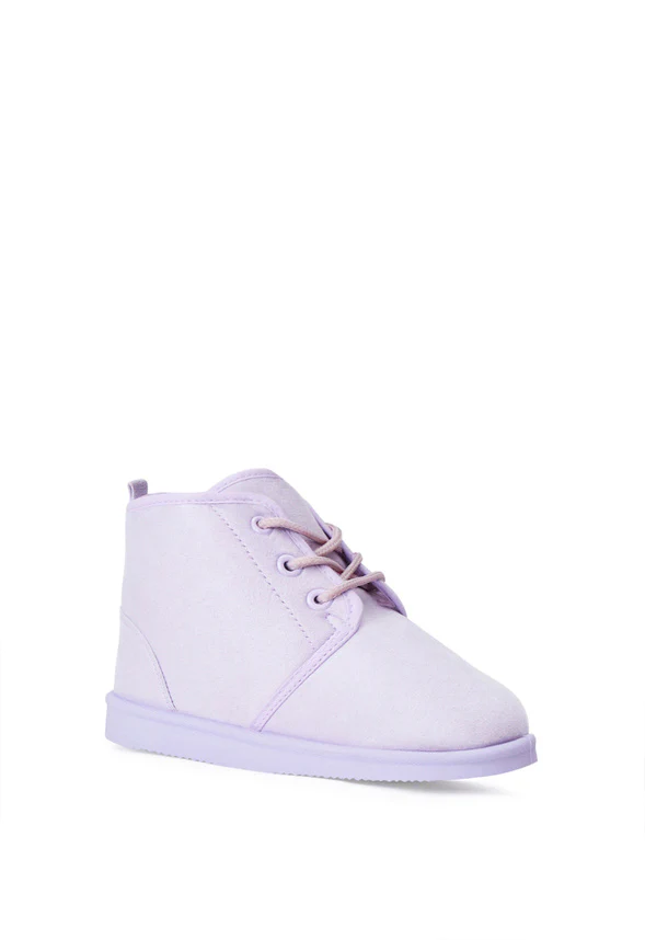 Lace Up Fuzzy Boot - Image 2