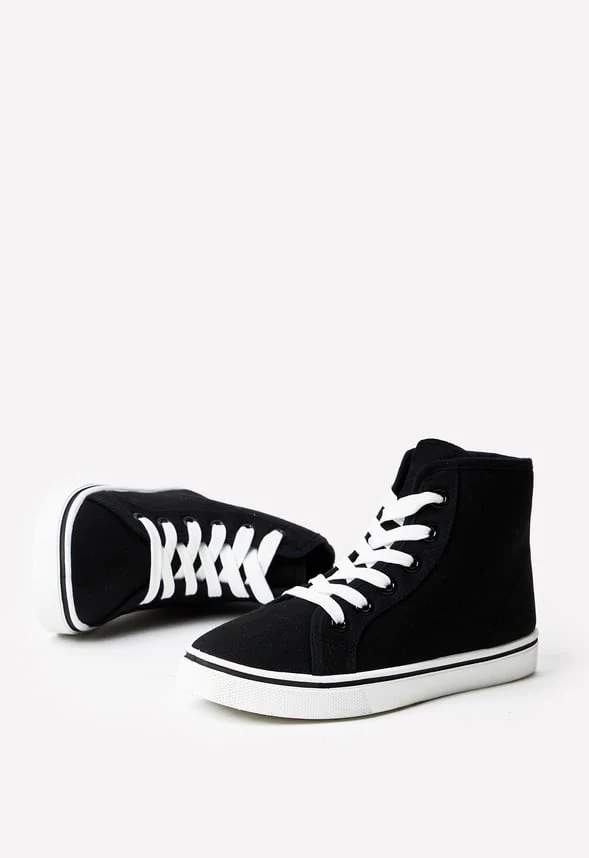 Lace Up High Top Sneaker - Image 3