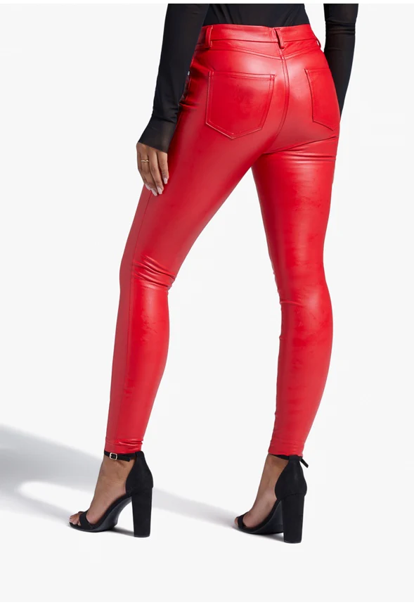 Lace Up Skinny Pant - Image 2