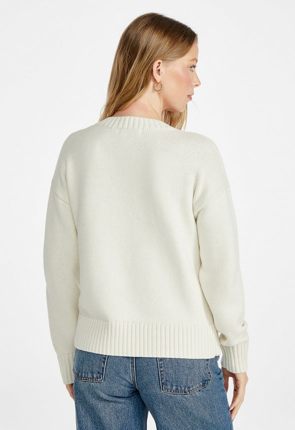Lace Up Sweater - Image 2