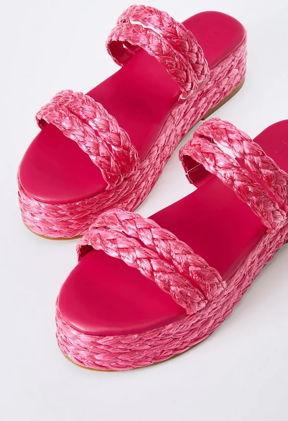 Lana Raffia Flat Sandal - Image 6