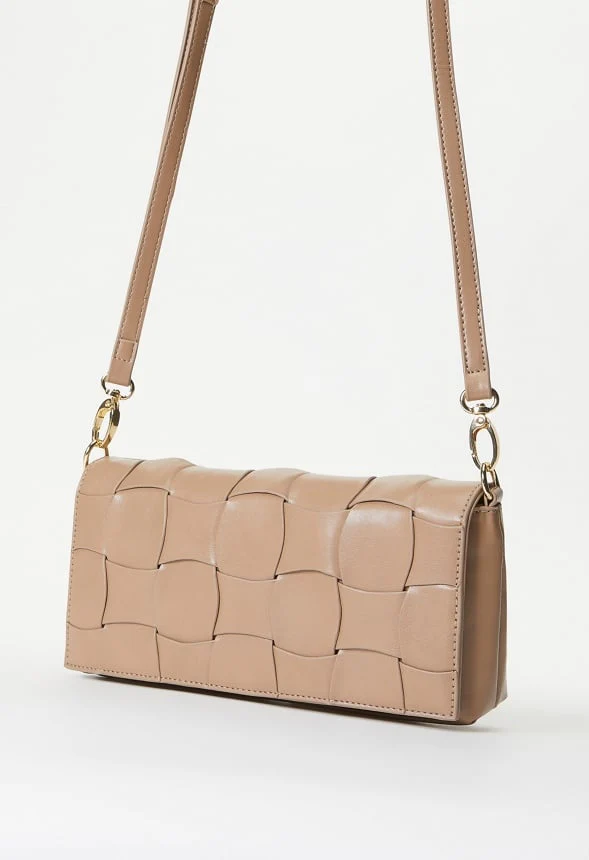 Large Detail Woven Crossbody - Image 4