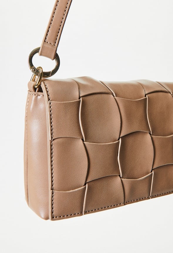 Large Detail Woven Crossbody - Image 7