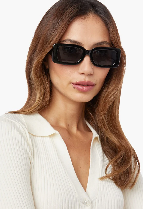 Large Rectangular Sunglasses - Image 3
